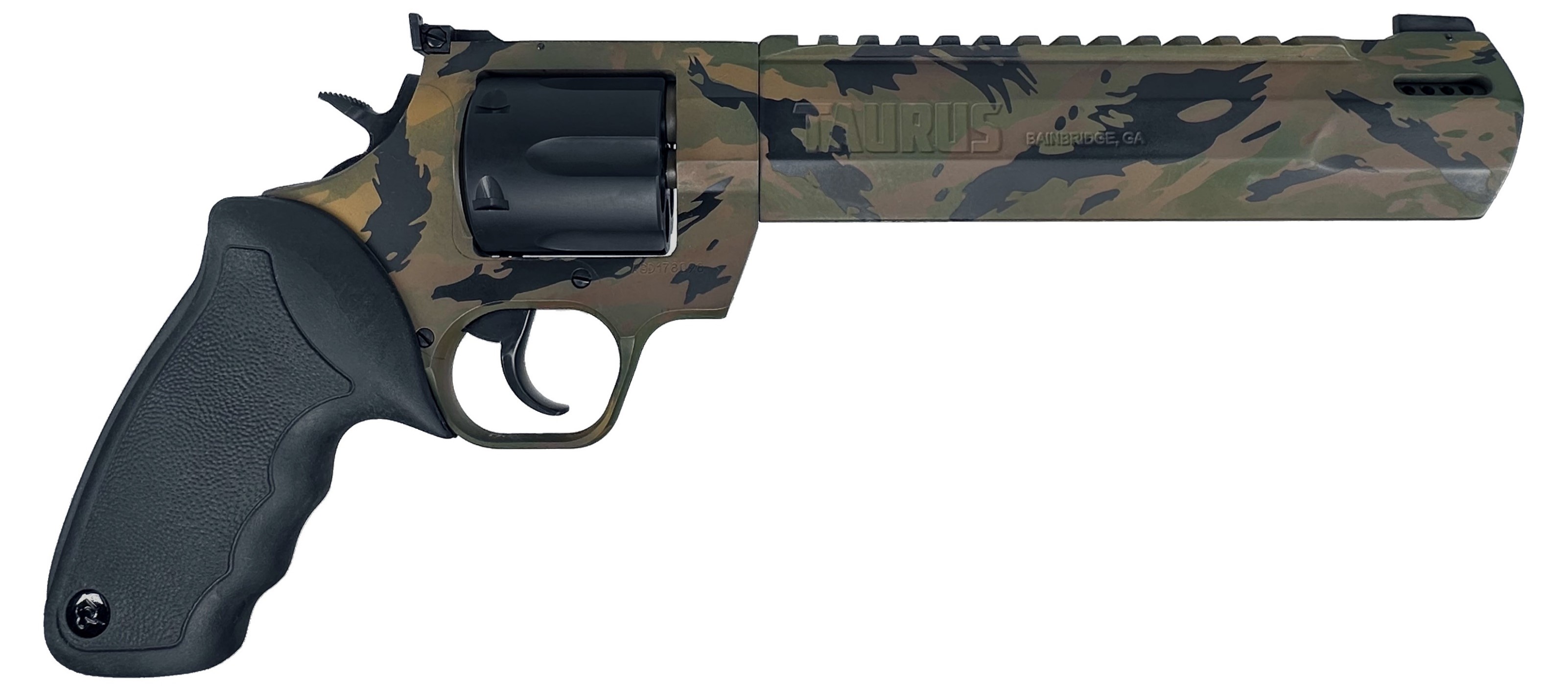 TAURUS RAGING HUNTER .44 MAG 8 3/8IN BARRELL 6RDS CAMO/BLACK TALO 2440081RHKMO - 556 Black Friday Promotion